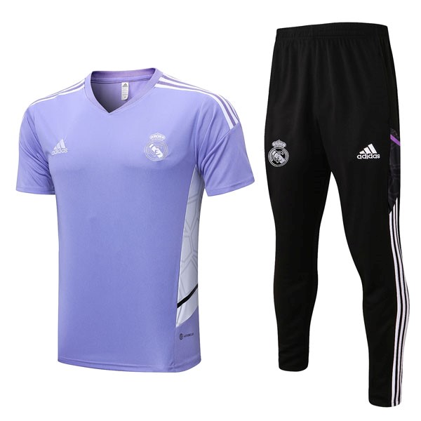 Entrenamiento Real Madrid Conjunto Completo 2022 2023 Purpura